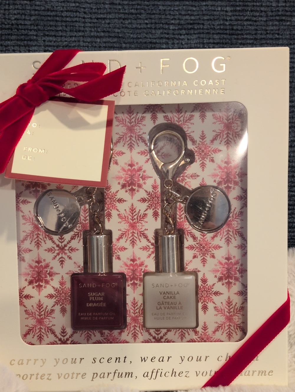 Sand And Fog Sugar Plum And Vanilla Cake Charm Set
